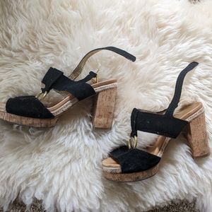 Coach block heels